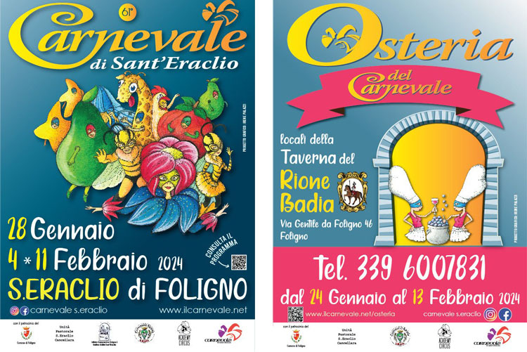 Carnevale di Sant’Eraclio 2024 – 63esima edizione